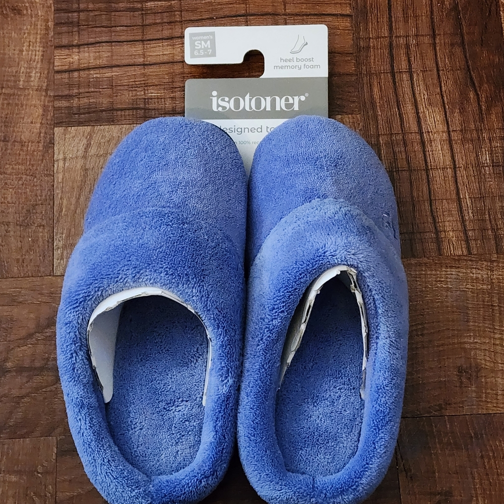 Isotoner Purplish/Blue Women's Slippers